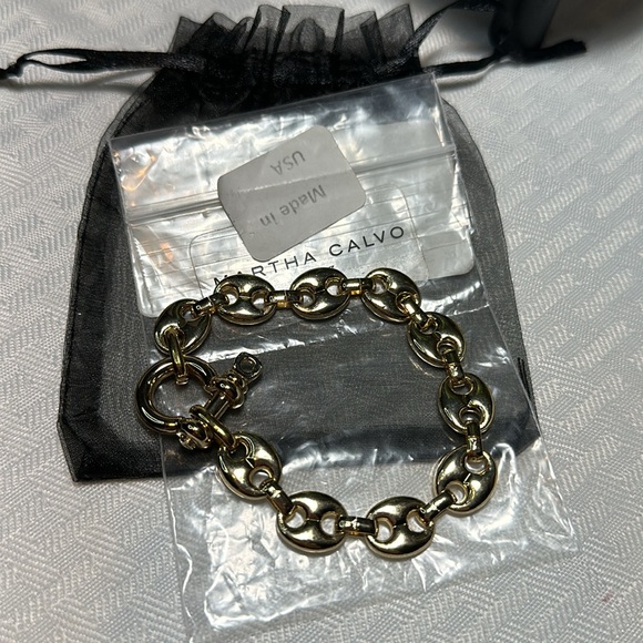 JOOLZ MARTHA CALVO BRACELET NEW! MARINER CHAIN LINK - Picture 8 of 8